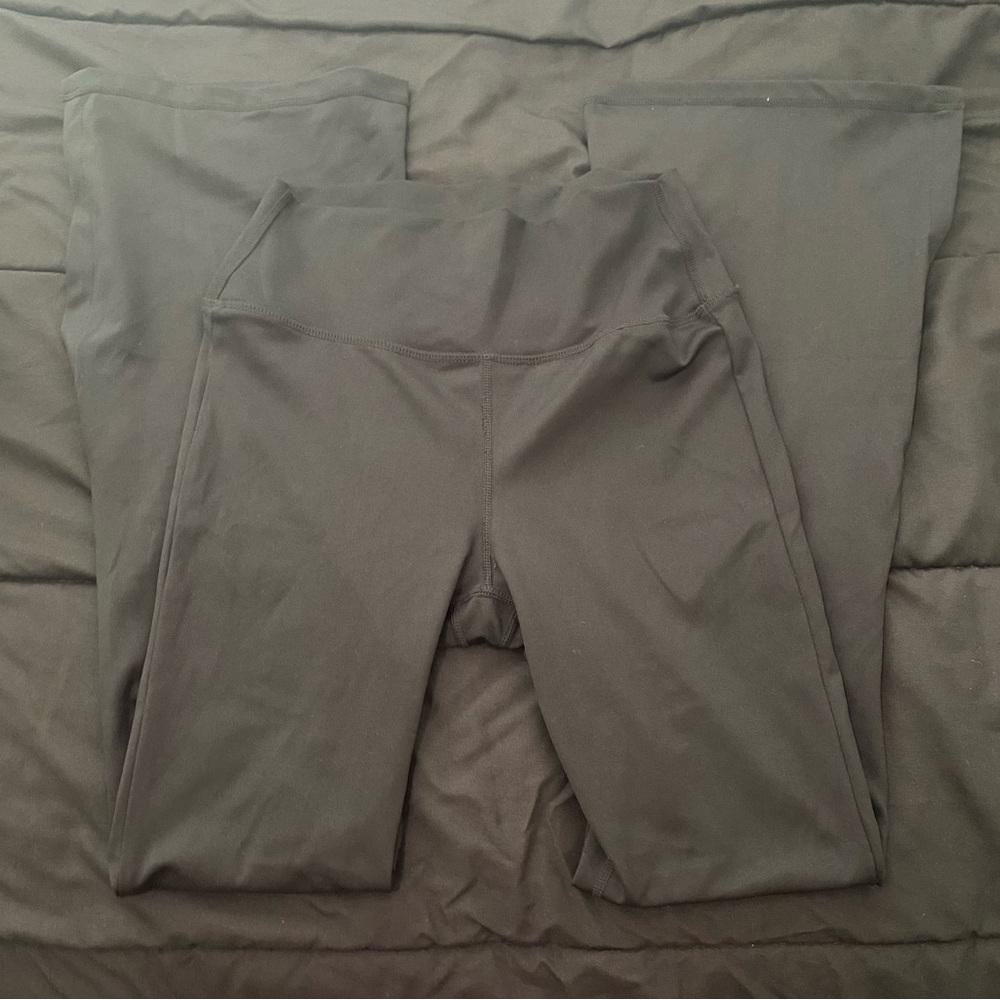 90 Degree black flared legging
